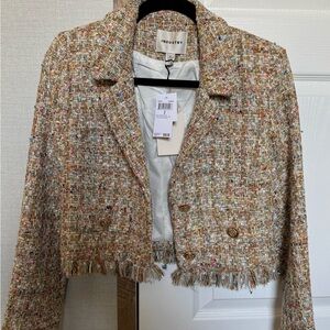 Industry Women's Multicolor Tweed Blazer